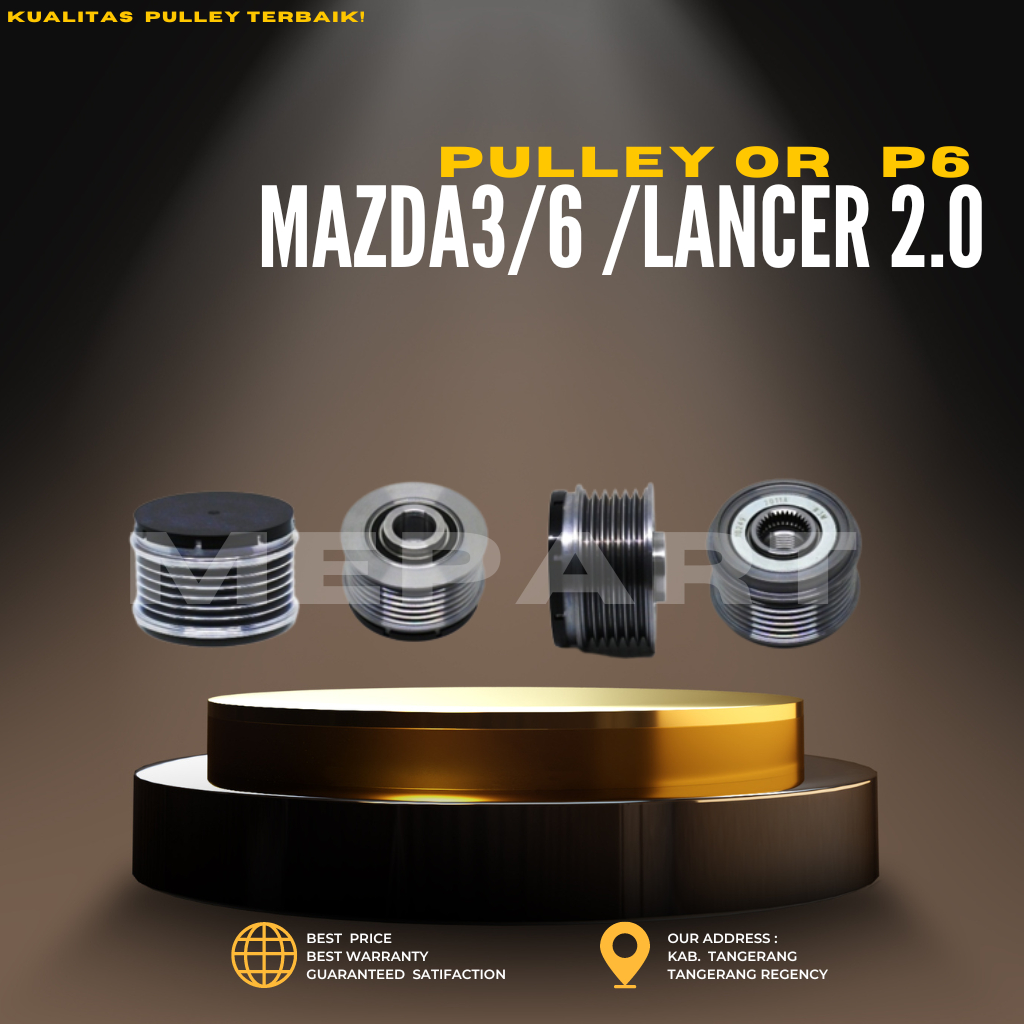 皮帶輪或 P6 MAZDA3/6 LANCER 2.0/OUTLANDER 2.4 M17