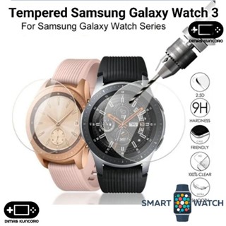 SAMSUNG 鋼化三星 Galaxy Watch 3 防刮玻璃 41 毫米 45 毫米螢幕保護膜 LCD 保護膜