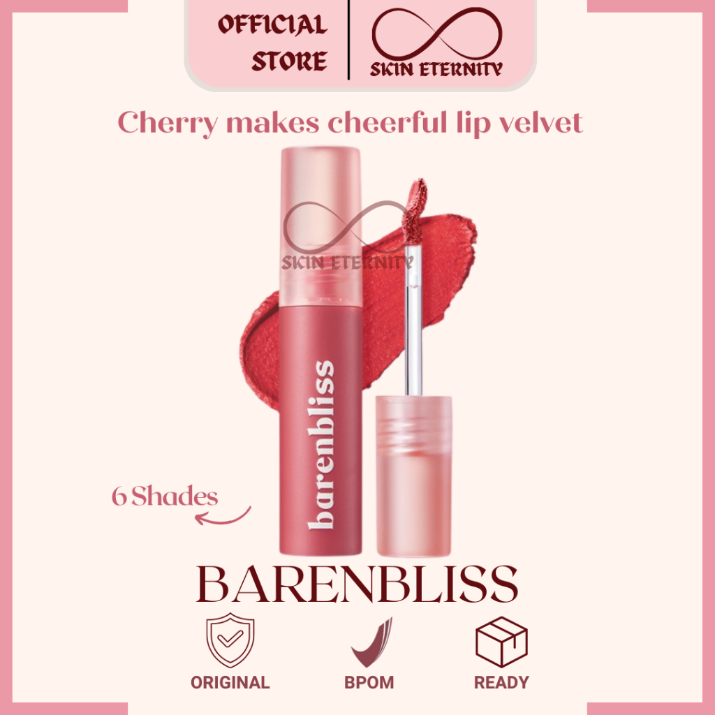 Bnb barenbliss Cherry 讓快樂的唇絨韓國唇膏原版