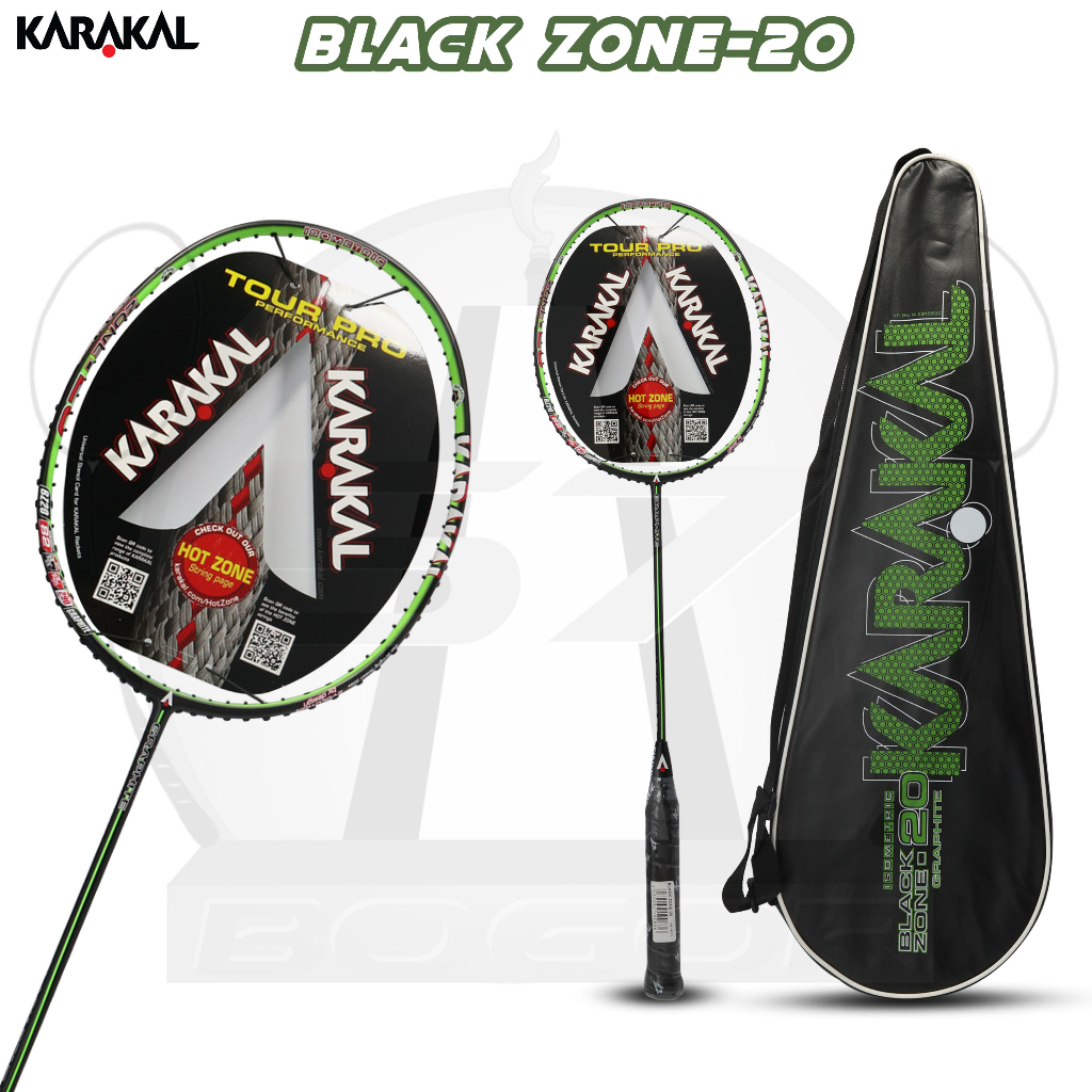 原裝 Karakal Black Zone 20 羽毛球拍獎勵包