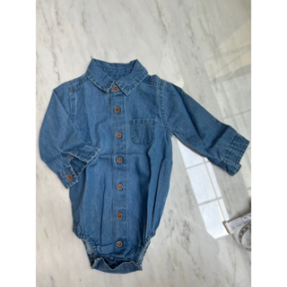 Kemeja Preloved 襯衫 zippy baby zy kids 尺碼高達 3 個月的襯衫 anak