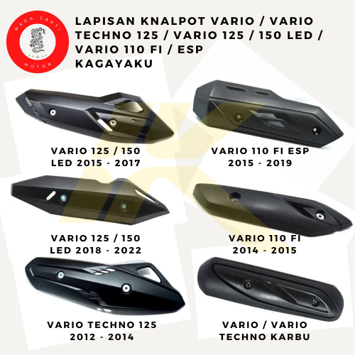 蓋層排氣 Vario 化油器 Vario Techno Vario 110 新 Vario 150FI Vario 12