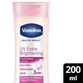 VASELINE 凡士林乳液健康明亮紫外線額外亮白 100 毫升 200 毫升
