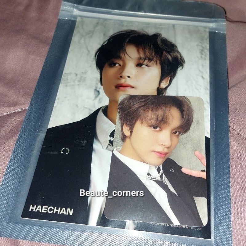 Nct U Universe md 4X6 照片照片卡套裝 HAECHAN nct 2021 nct dream 127