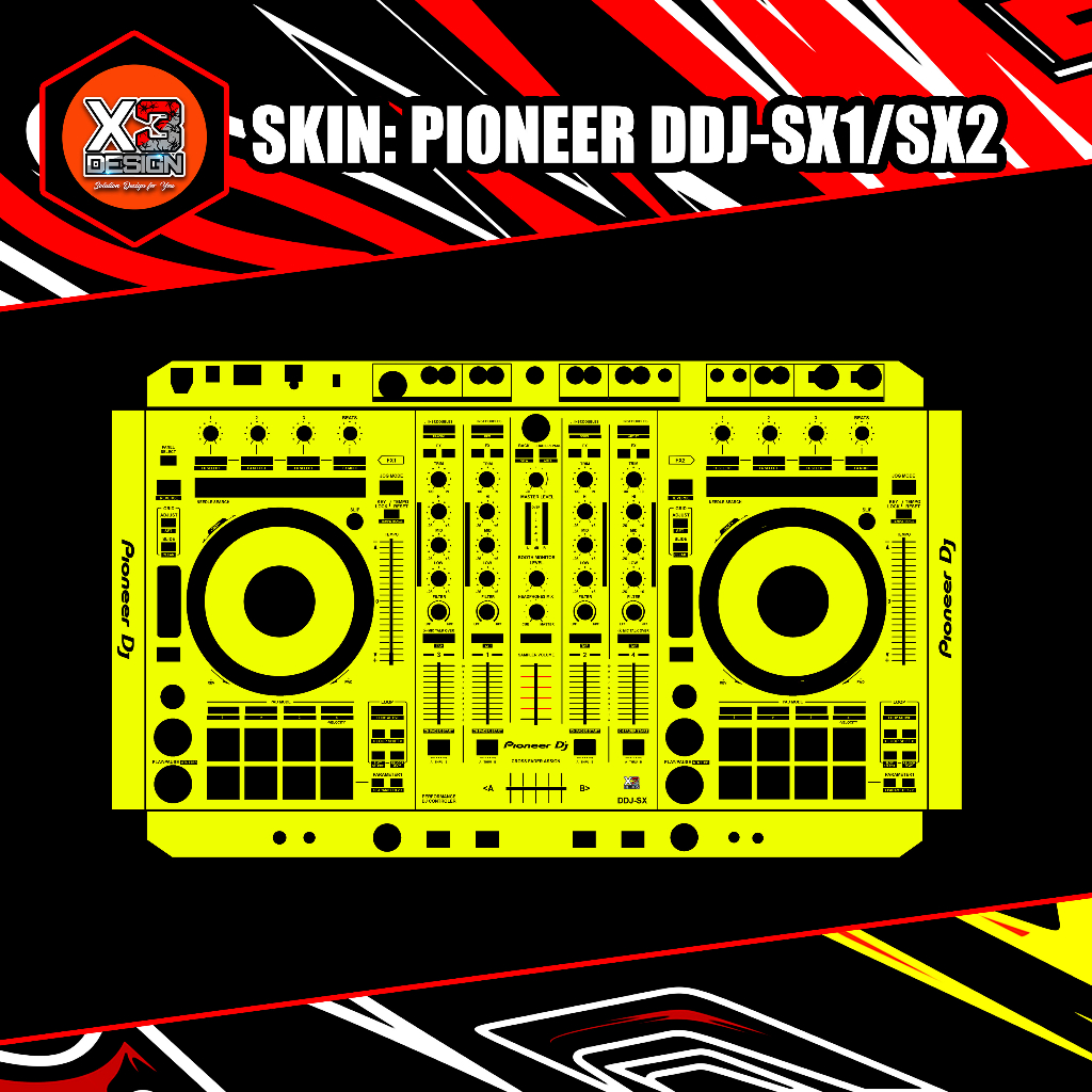 Skinz PIONEER DDJ-SX1/SX2 所有變體顏色定制