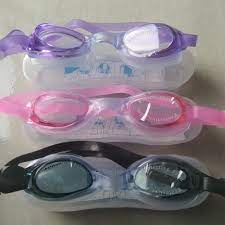 Speedo 1137 游泳眼鏡游泳免費盒透明玻璃成人兒童