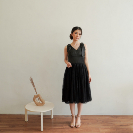 Est The Label Odette 連衣裙黑色 M