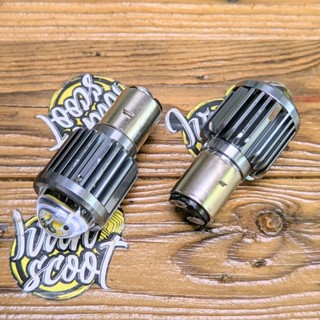 VESPA 主 LED 燈 VESPA 大燈燈泡 LED 白色黃色 AC/DC