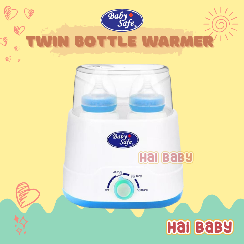 嬰兒安全雙奶瓶加熱器和消毒器/嬰兒安全嬰兒牛奶加熱器 LB216/2 瓶容量