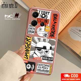 MAKMUR 手機殼 INFINIX NOTE 30 最新 2023 時尚手機殼卡通外殼 Hp INFINIX NOTE