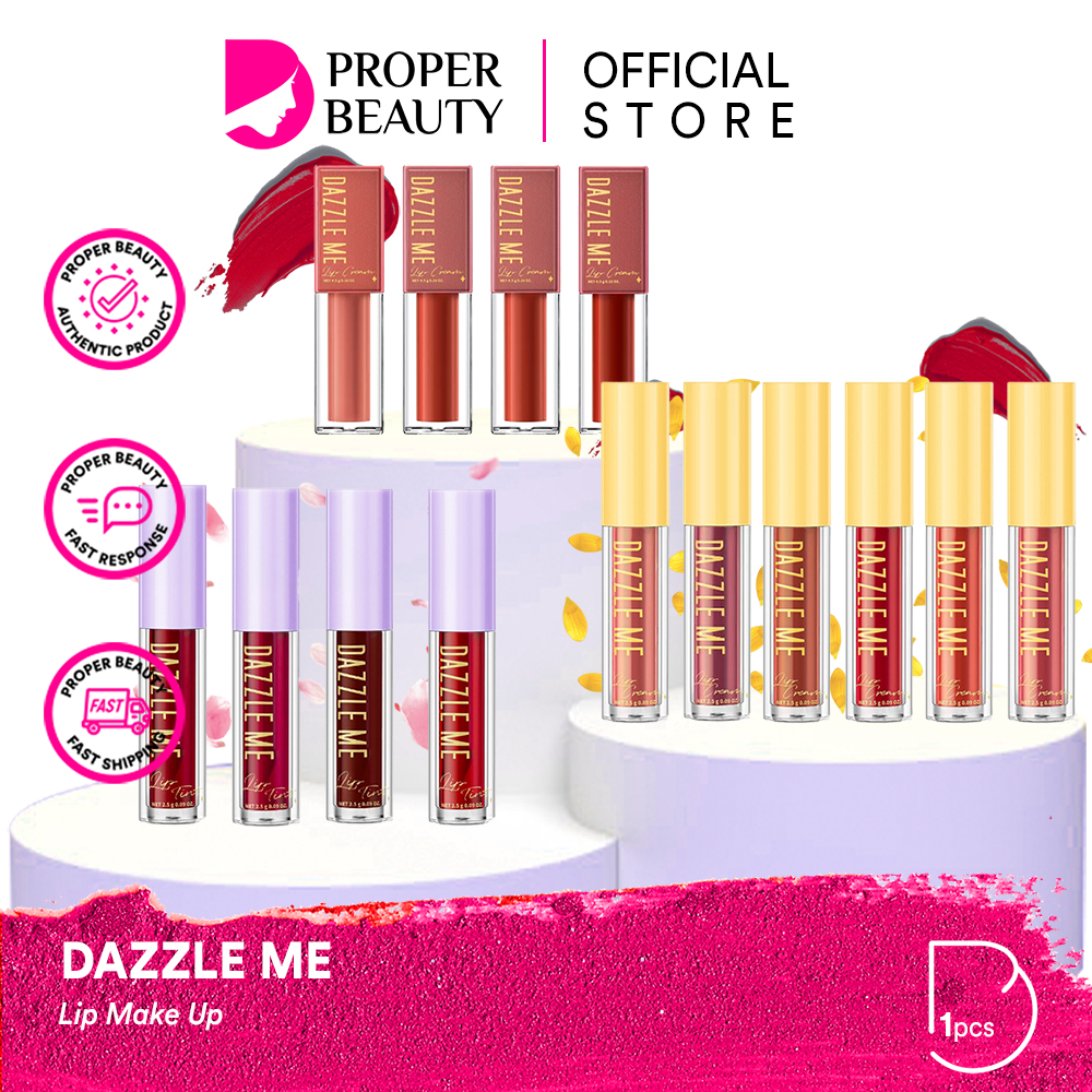 Dazzle ME Lip Makeup Indonesia Ink-Licious Velvet Matte Mous