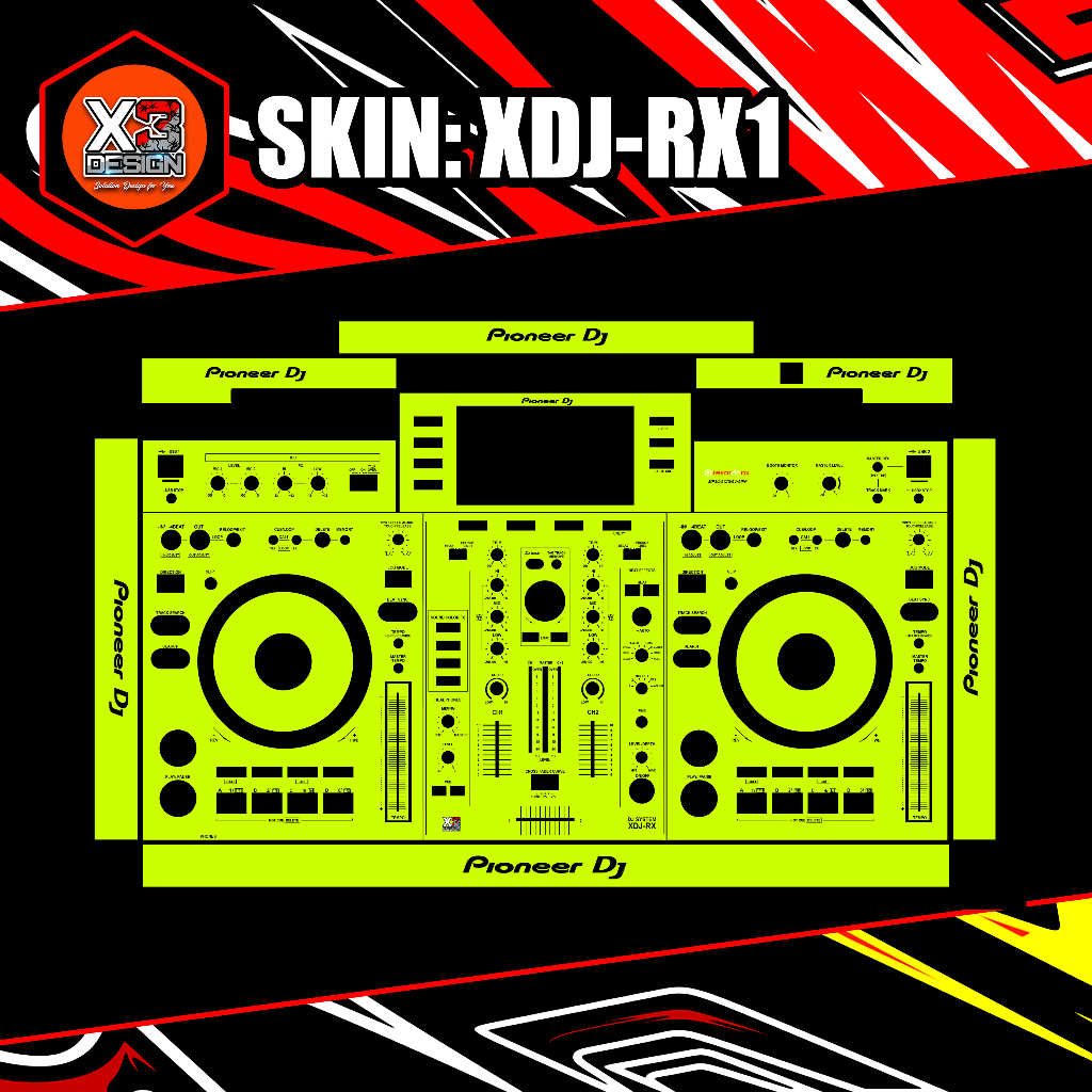 Skinz 先鋒 XDJ-RX1 所有變體顏色定制