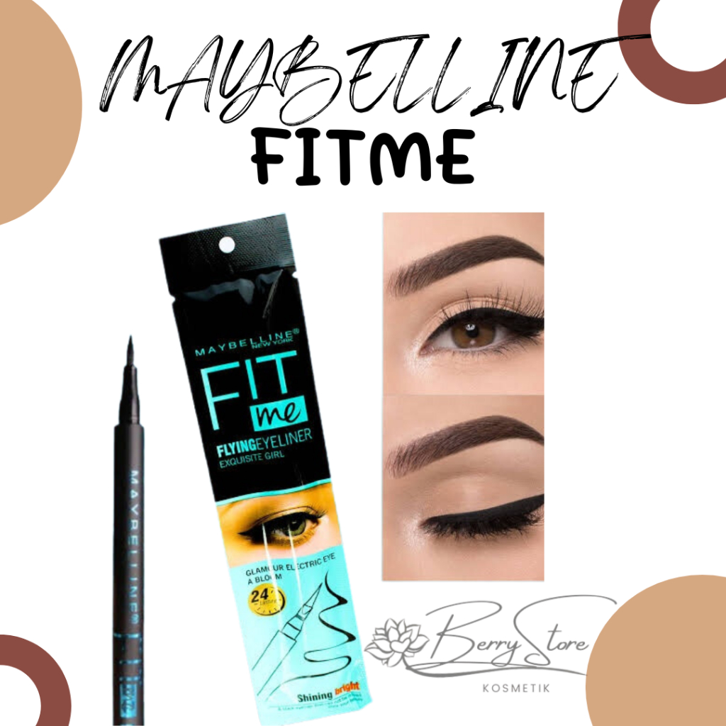 MAYBELLINE 美寶蓮 FIT ME 眼線筆飛行眼線筆