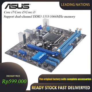 華碩 9.9 降價 ASUS-P8H61-M LX3 PLUS 1155主板支持酷睿i7