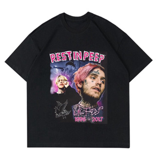 Vintage REST IN PEEP T 恤 1996-2017 T 恤 VINTAGE LIL PEEP RAP