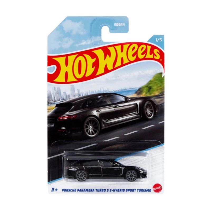Hotwheels Porsche Panamera Turbo S E-Hybrid Jet Black 豪華轎車系列