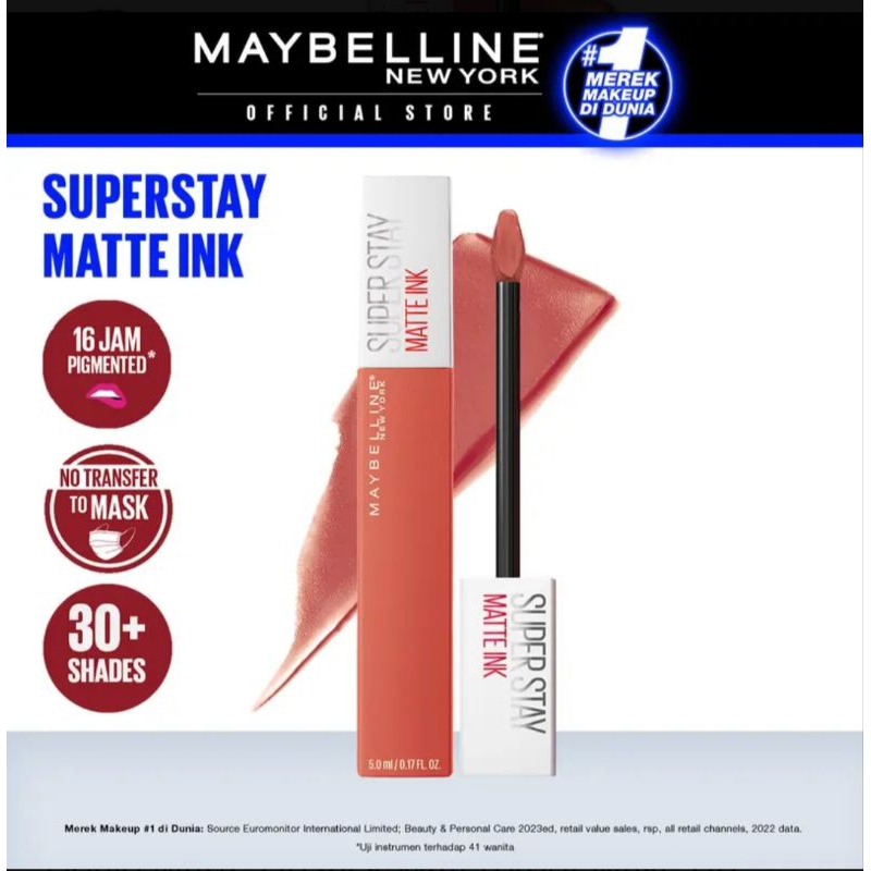 MAYBELLINE 美寶蓮 Super Stay Matte Ink 唇膏多功能 210