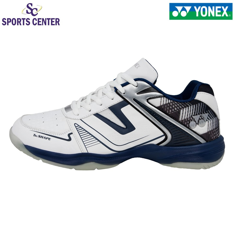 全新 Yonex Tru Cushion Tokyo III 3 白色海軍藍羽毛球鞋