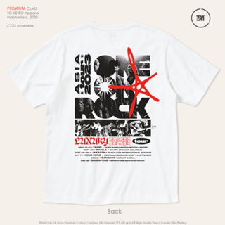 T 恤日本樂隊 ONE OK ROCK 亞洲巡迴演唱會 2023 非官方