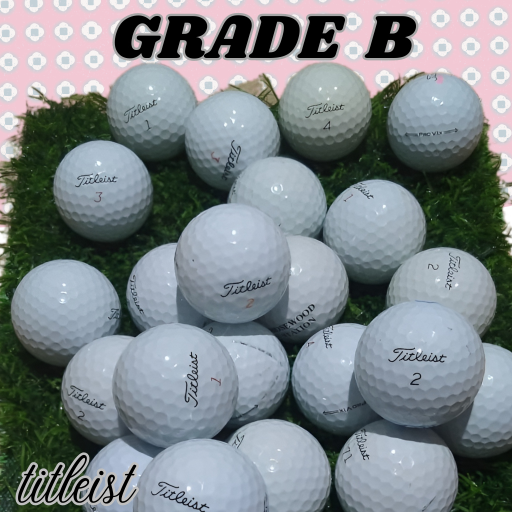 Titleist B 級高爾夫球/二手高爾夫球/第二個高爾夫球