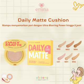 Emina Daily Cushion Daily Matte Cushion 啞光妝效持久 8 小時和控油