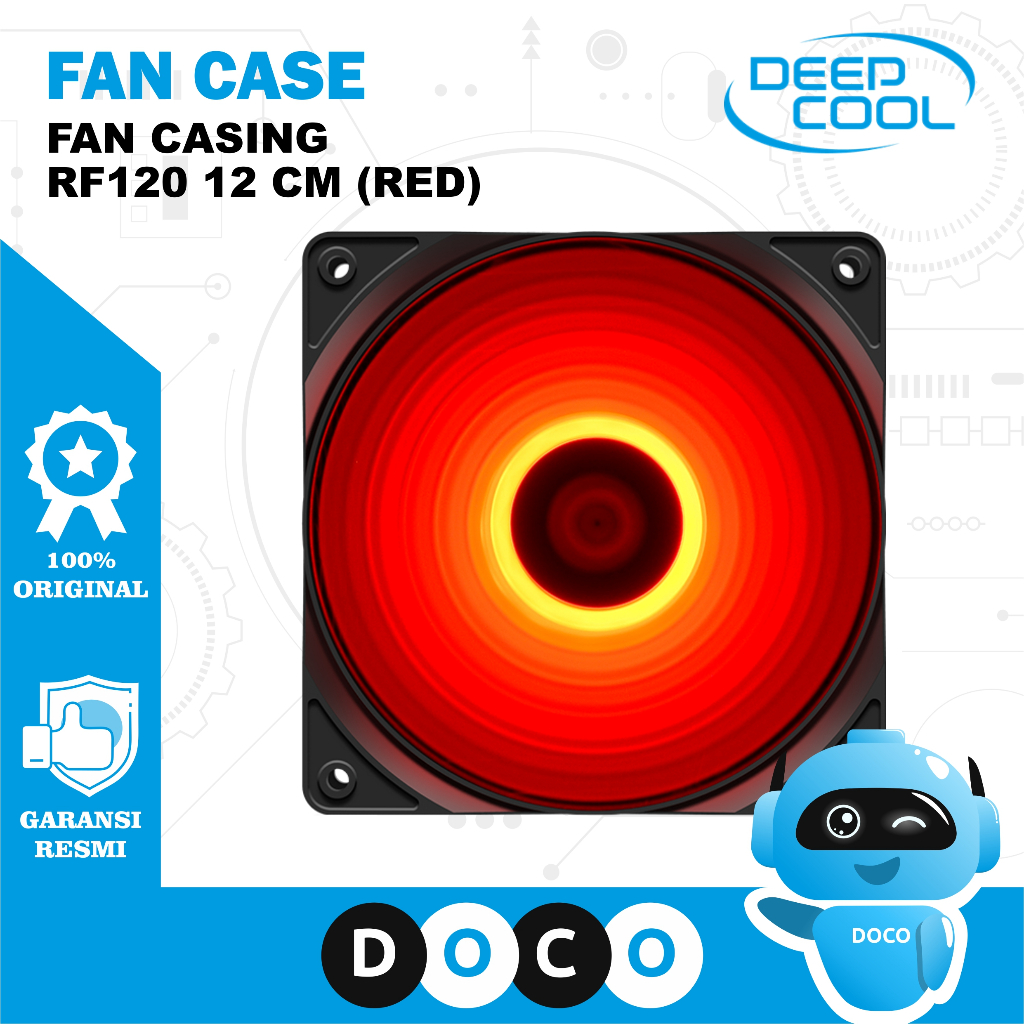 Deepcool 外殼風扇 RF120 12cm LED 機箱散熱風扇 CPU PC 電腦 RF 120 12cm