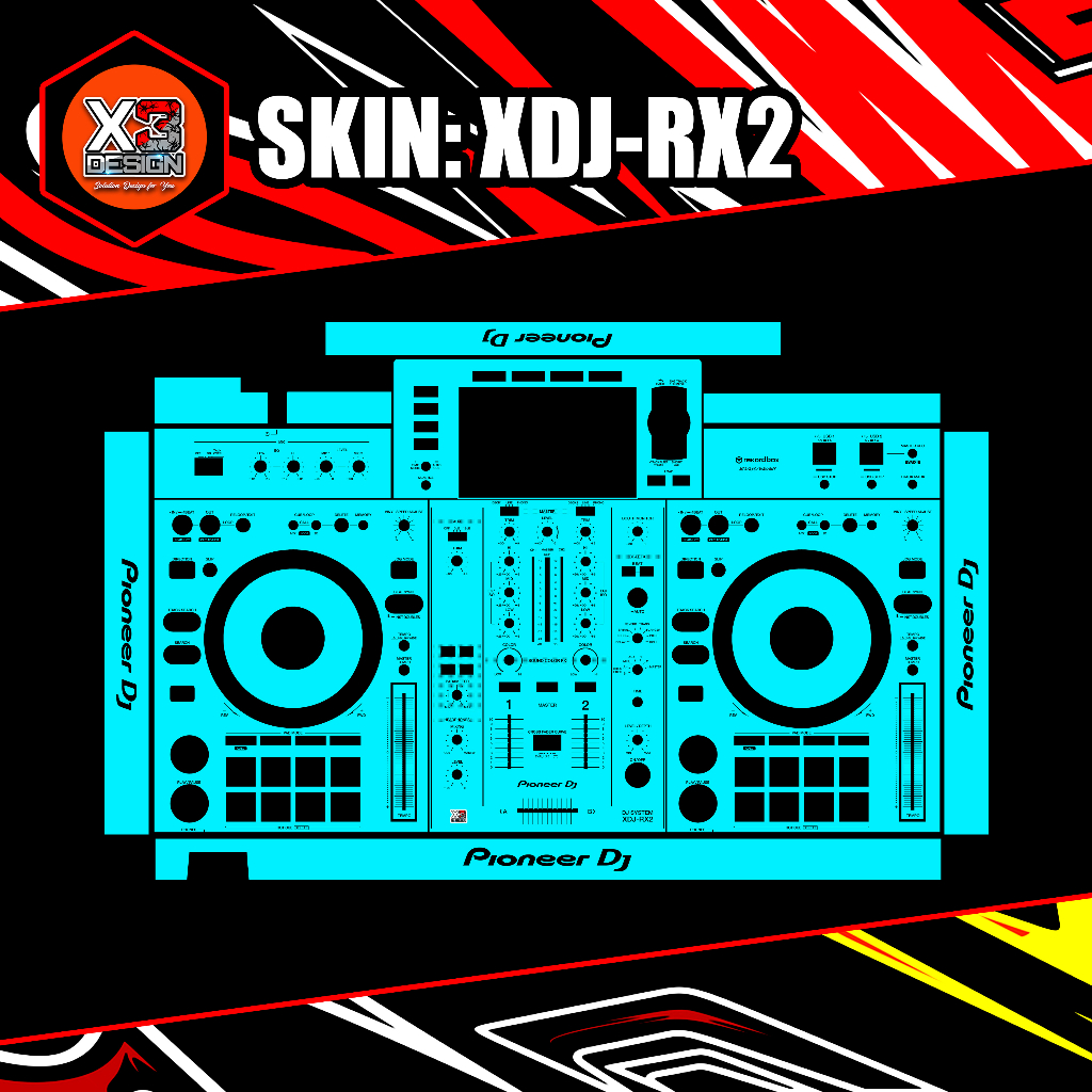 Skinz 先鋒 XDJ-RX2 所有變體顏色定制