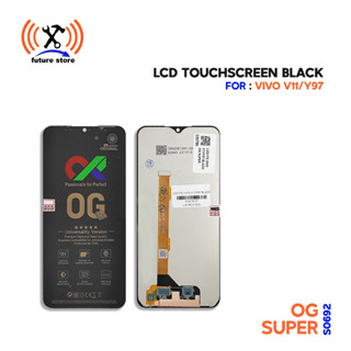 LAYAR OG SUPER LCD 觸控式螢幕黑色適用於 Vivo V11/Y97 LCD Hp LCD 觸控式螢幕