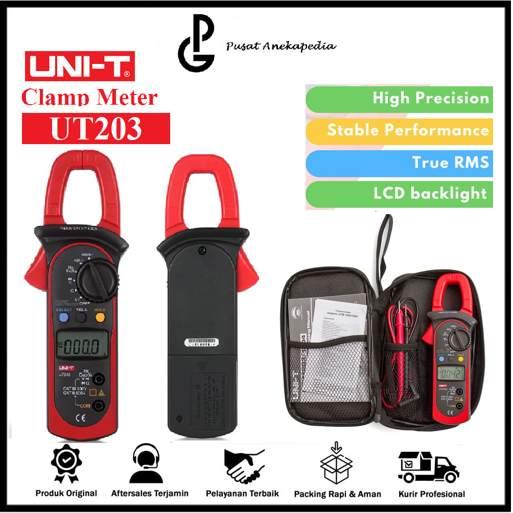 Uni-t Clamp Meter 萬用表數字鉗安培 UNI-T UT203