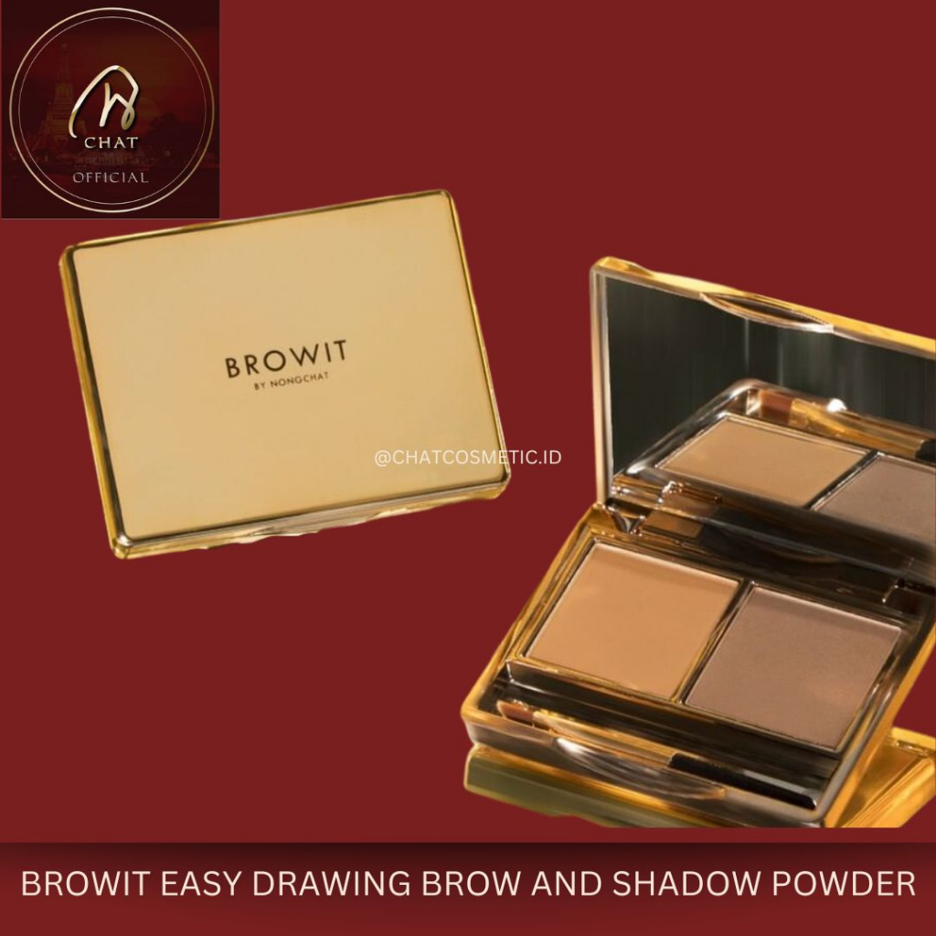 Browit BY NONGCHAT 易畫眉粉和陰影粉眉粉
