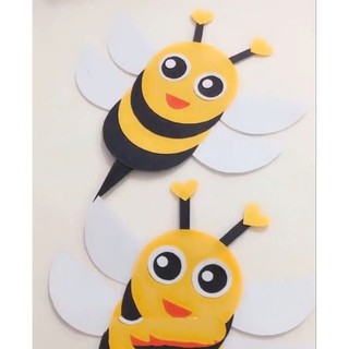 7 件蜜蜂形牆飾房間裝飾房間裝飾品