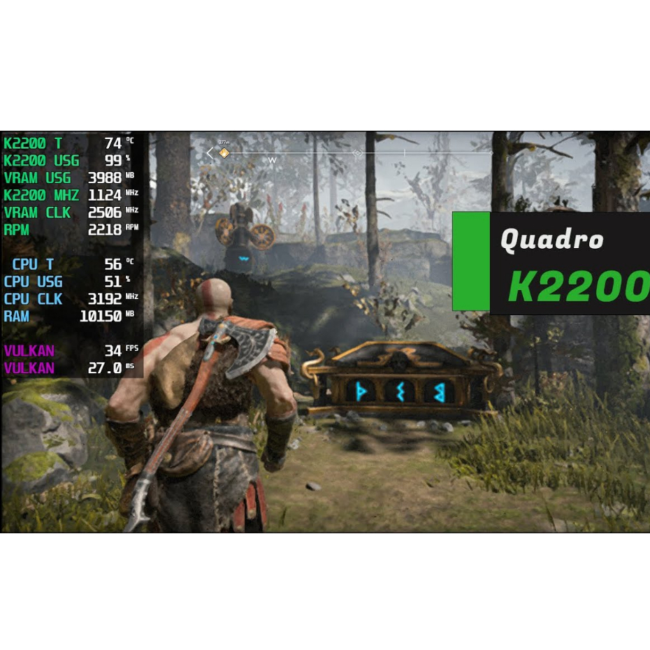 Vga 專業 NVIDIA Quadro K2200 4GB GDDR5 128Bit 好