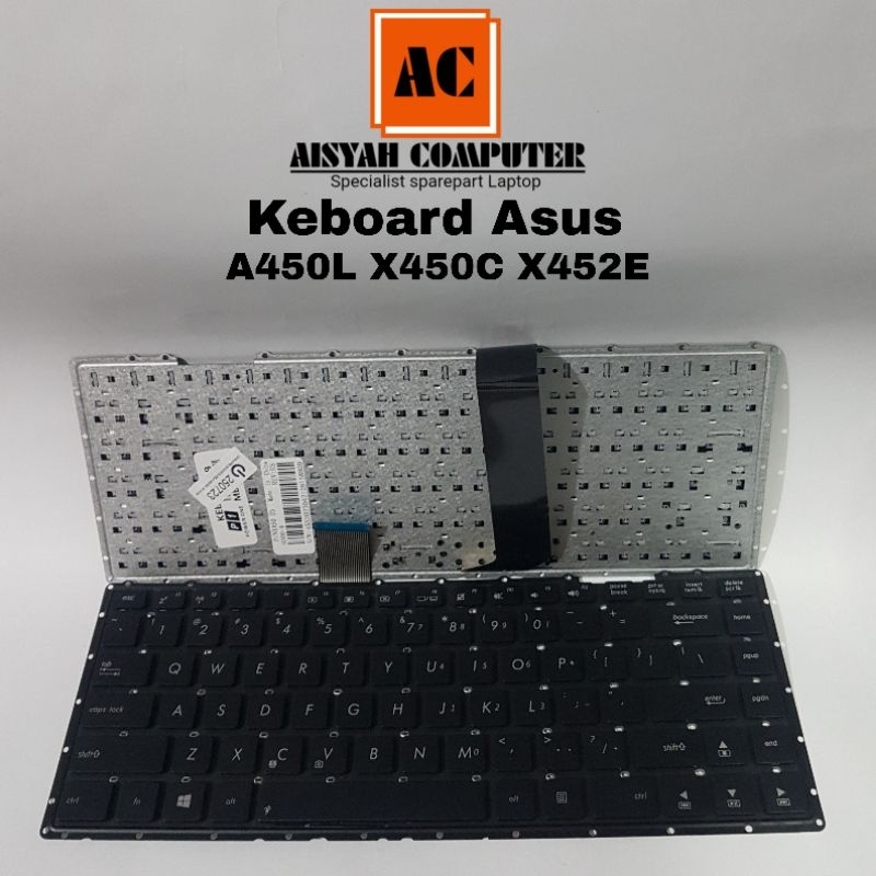 鍵盤華碩 A450C A450L X450C X450L X452E 黑色長線