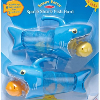 Melissa Doug Sunny Patch 火花鯊魚魚狩獵檯球遊戲