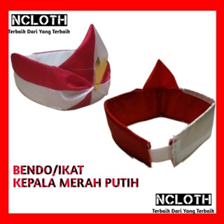Merah PUTIH Bendo Flag頭帶頭帶紅白特別印尼獨立週年