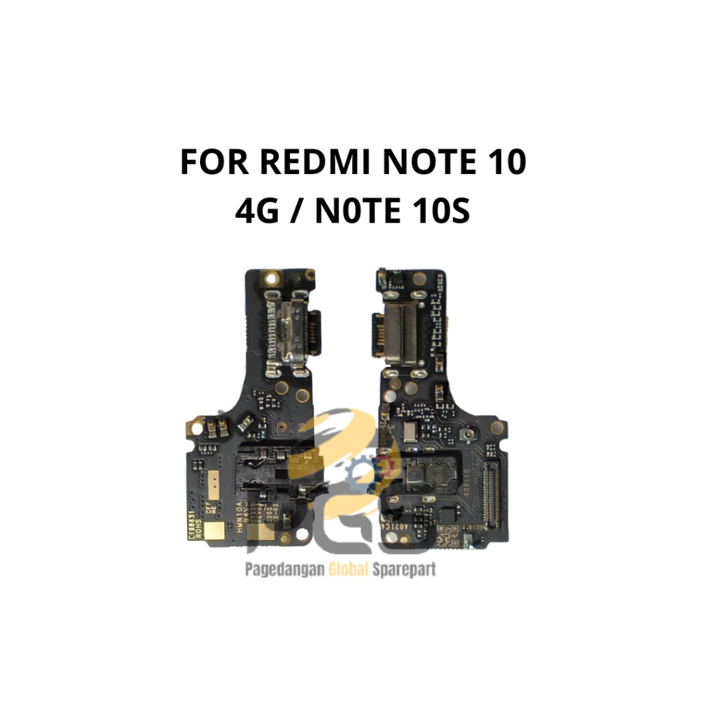 Pcb Board cas 充電器 Redmi Note 10 4G 10s 原產地