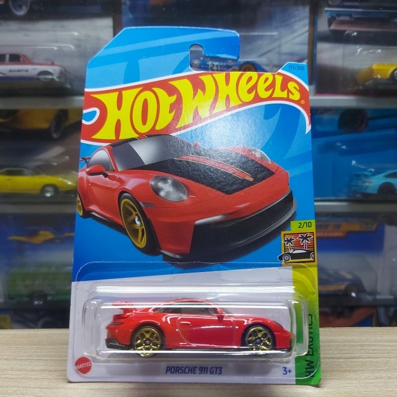 PORSCHE HOT WHEELS Merah 風火輪保時捷 911 GT3 紅色 2023