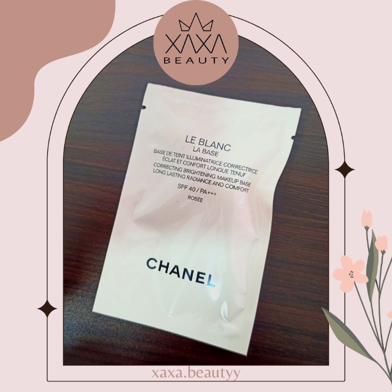 香奈兒 Chanel Le Blanc La Base SPF 40 PA 玫瑰色 2.5 毫升