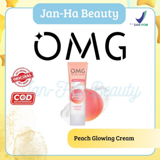 Omg Oh My Glow Peach Glowing Cream 25 gr Moisturizer 面部保濕霜看起