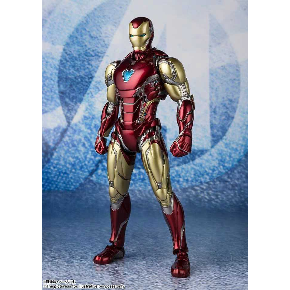 可動人偶 SHF Ironman Iron Man MK85 Mark 85 結束遊戲兒童玩具