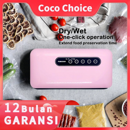 Mesin Coco CHOICE 真空封口機電動真空機乾濕食品便攜式免費真空袋