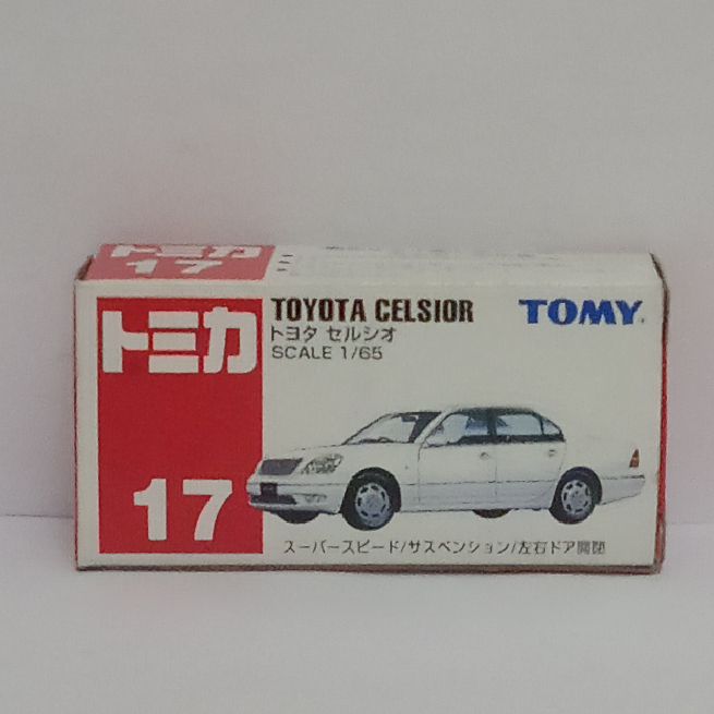 豐田 Tomica Regular No 17 Toyota Celsior TOMY 微型壓鑄車兒童玩具車