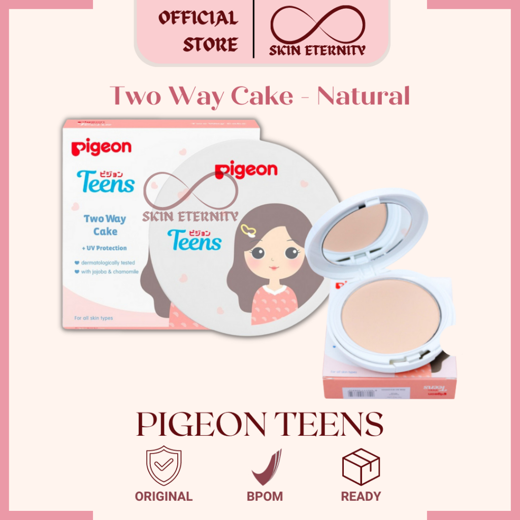 Pigeon TEENS 兩用蛋糕 14Gr 天然原味 bpom