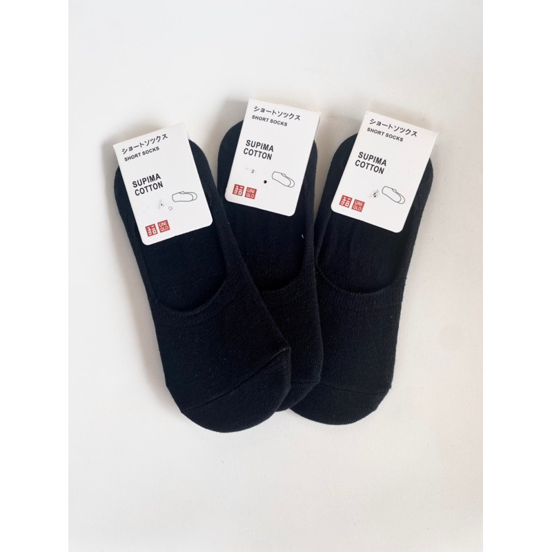 優衣庫 Uniqlo Hidden sock 隱形襪及踝襪 supima 棉適合所有尺寸