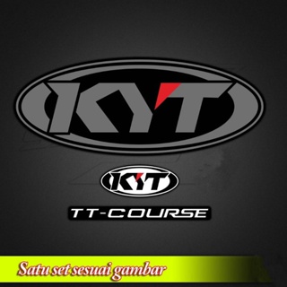 Kyt TT-COURSE 頭盔貼紙