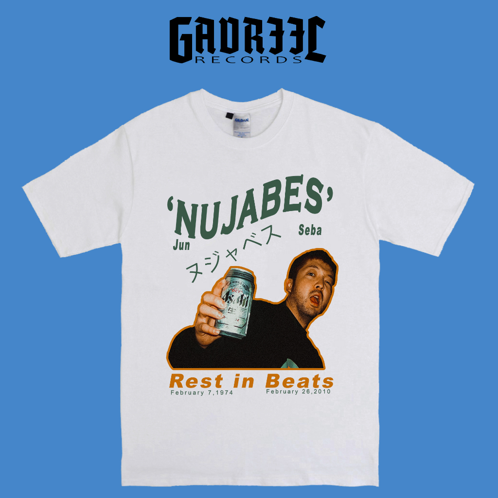 Jun SEBA T 恤留在 Beats T 恤商品 Nujabes