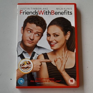 原版 DVD Friends With Benefits Justin Timberlake 進口英國 MULUS