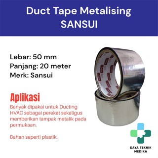 Sansui 管道膠帶金屬化金屬化管道膠帶非鋁