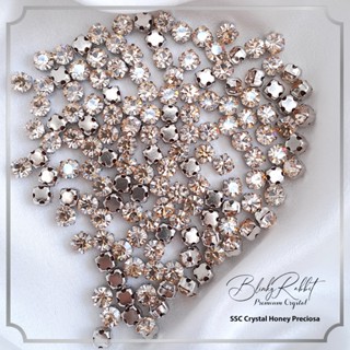 Preciosa SSC 20 水晶蜂蜜圓殼水晶