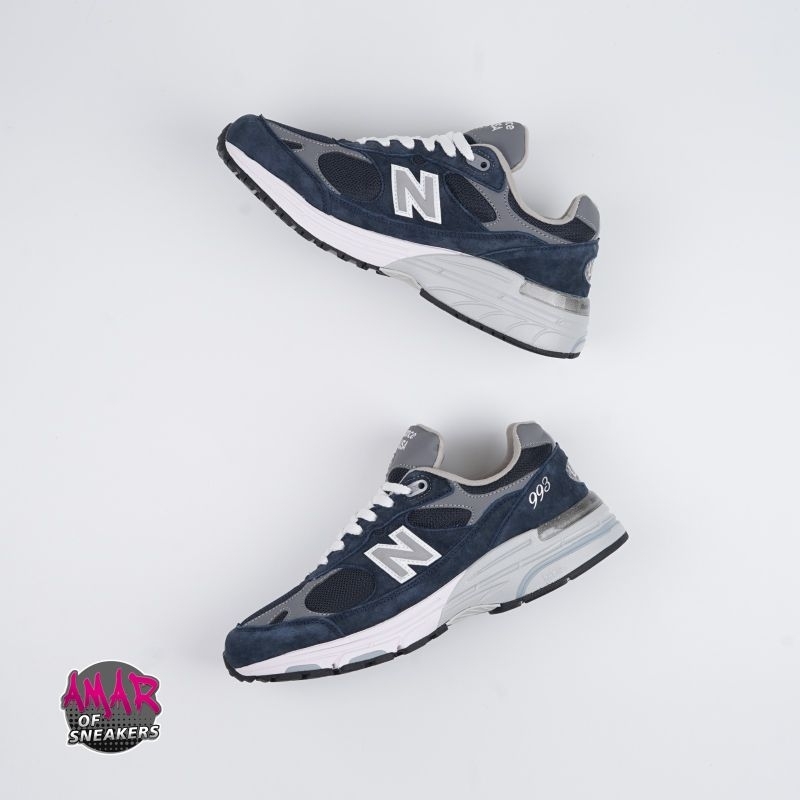 紐巴倫 New Balance 993 海軍藍白色高級運動鞋